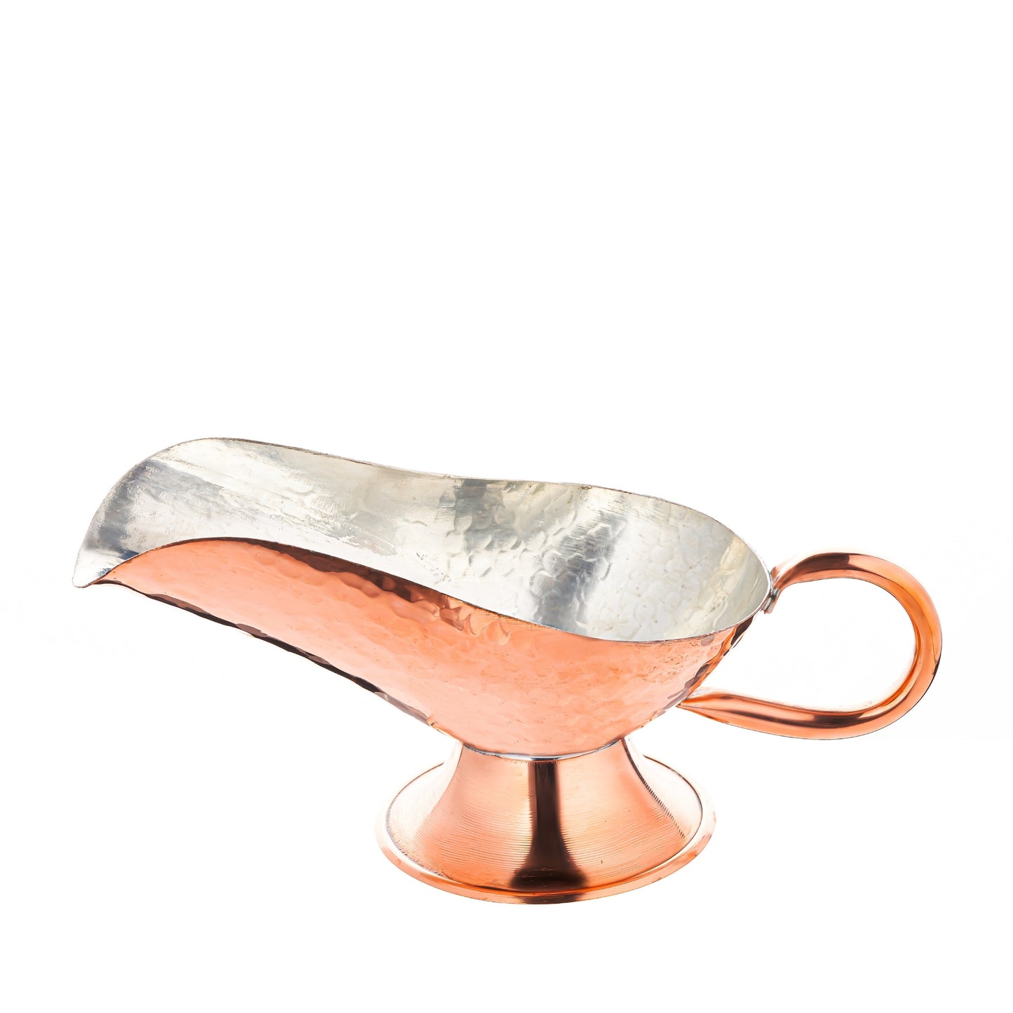 COPPER HANDMADE GRAVY BOAT